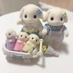 フローラウサギファミリー <シルバニア>