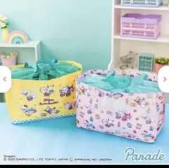 【2種セット】　ちいかわ×サンリオキャラクターズレジかごバック