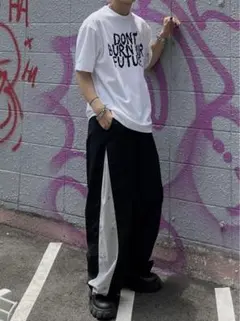 【Chikashitsu+】snap nylon ballon pants
