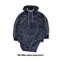 Y2K Nike ナイキ セットアップ ナイロンジャケット ナイロンパンツ