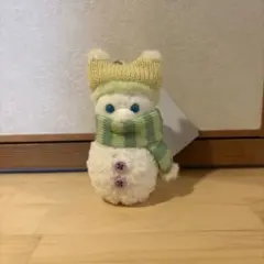 ジェラトーニ 雪だるまのぬいぐるみチャーム シークレット オブスノー