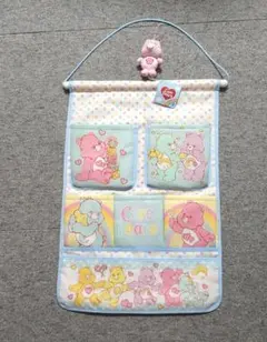レトロ 希少 CareBears ケアベアウォールポケット &マスコット