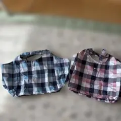 チェック柄エコバッグセット