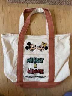 ミッキー＆ミニートートバッグ