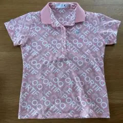 【le coq sportif ゴルフ】ポロシャツ Mサイズ ピンク