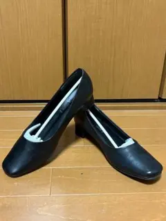 ロメオバレンティノ パンプス　24.0 黒