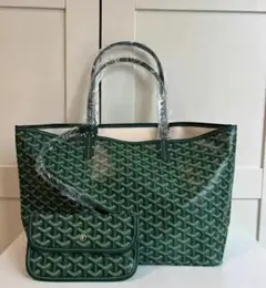 ゴヤール　ポーチ　極美品　サンルイポーチ GOYARD 未使用 ゴヤール サンルイ ポーチ 小物入れ コスメケース