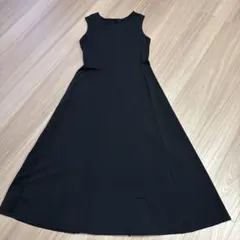UNIQLO ノースリーブ ワンピース ブラック S