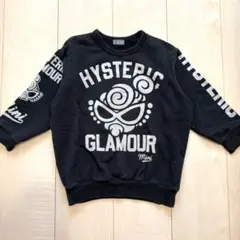 ヒスミニ hysteric mini 黒 トレーナー 男の子 女の子 美品