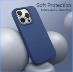 【美品】iPhone14 Pro シリコンケース 耐衝撃 ソフトシリコン