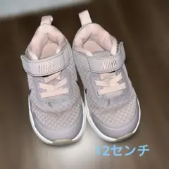 NIKE グレー ピンク スニーカー