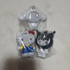 サンリオキャラクターズ フォトフレームマスコット シナモン ハローキティ クロミ