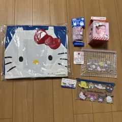 新品☆サンリオ　ハローキティ　5点セット　エプロン　エコバッグ　ハンドクリーム