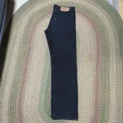 リーバイス501　後染めサルファブラック　米国製　無刻印　希少