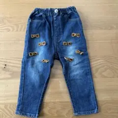 petit main デニムパンツ 90サイズ