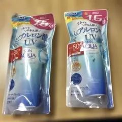 ロート　スキンアクア　スーパーモイスチャーUVジェル　特大ボトル　165g×2個のサムネイル