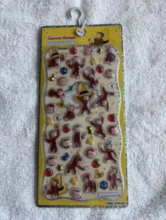 【正規品】　プチドロップステッカー　おさるのジョージ