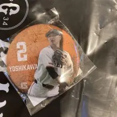 読売ジャイアンツ 缶バッジ 吉川尚輝