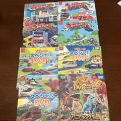 トミカ　プラレール　アニア　DVD ハッピーセット　8枚　まとめ売り