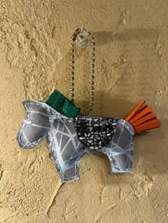 B-28【一点物】本革 馬チャーム｜2026年干支｜幸運のお守り