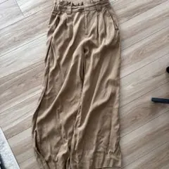 BANANA REPUBLIC ワイドパンツ サイズ4 ベージュ