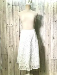 ROPE' PICNIC ロペピクニック(36)総レース 台形スカート