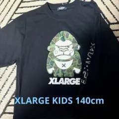 XLARGE KIDS ロンt 140cm 長袖　ロング tシャツ ファニー