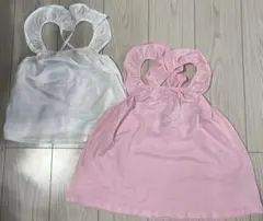 【姉妹お揃い】ZARA KIDS ワンショルダー フリルトップス 120 150