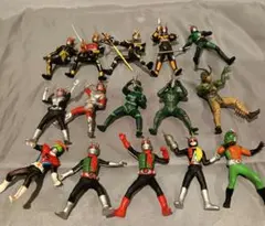仮面ライダー　ガチャ　ＨGシリーズ　フィギュア　15体中古品セット
