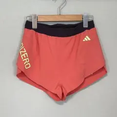 S 新品 アディダス アディゼロ ランニングショーツ 駅伝 ランパン 陸上
