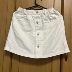 UNIQLO ホワイトスカート 140