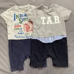 ロンパース　85サイズ　2枚セット　グリーンレーベル　ユナイテッドアローズ