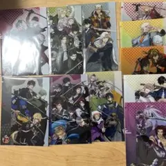 刀剣乱舞　クリアファイル A5 全5種コンプリート 5枚 セブンイレブン 限定