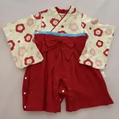 袴風ロンパース　70