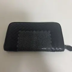 貴重】muta ムータ ガルーシャ イントレチャート 長財布 ラウンド