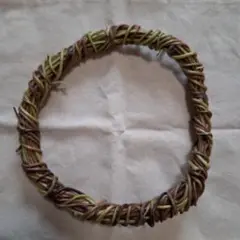 朝顔ツルリース(中②)　朝顔　リース　ハンドメイド