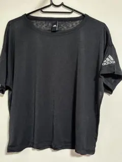 adidas トレーニングトップス ブラック&グレー2枚セット