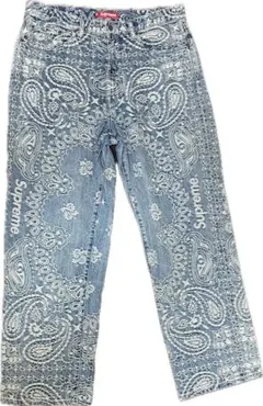 Supreme Bandana Jacquard Baggy Jean 32のサムネイル