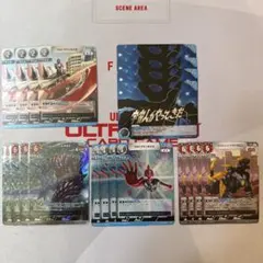 銀色の眼のイザク 4枚セット ウルトラマンカードゲーム 上位賞 プロモ