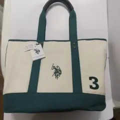 U.S. POLO ASSN.（ユーエスポロアッスン） キャンバストートバッグ