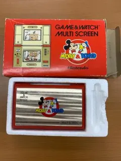桜*様 GAME&WATCH ゲームウォッチ ミッキー ドナルド レトロ ID7