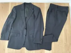 メンズ　スーツ 上下 濃いグレー　洋服の青山　REGAL A4のサムネイル