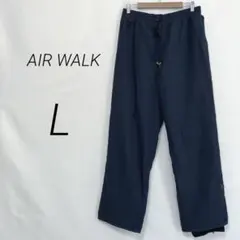 (sw2305)エアウォーク【L】スノーウェア スノーパンツ シンプル 防寒着