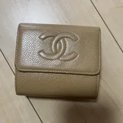 MAICHI様専用ヴィンテージCHANEL キャビアスキン 長財布 ブラウン