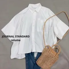 JOURNAL STANDARD レリューム コットン ブロードAラインシャツ