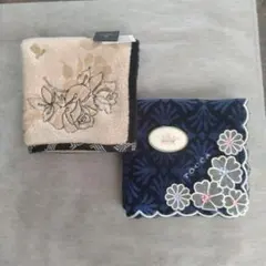 LANVIN . TOCCA花柄刺繍タオルハンカチのサムネイル