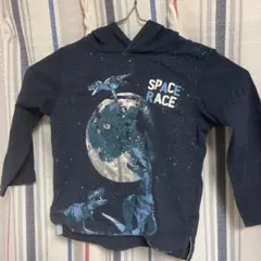 【美品】春先パーカー90