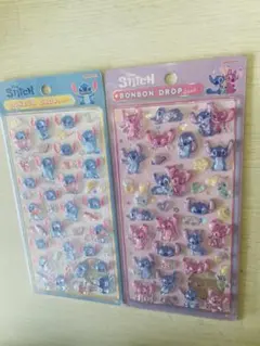 国内正規品　ディズニーボンボンドロップシール　スティッチ
