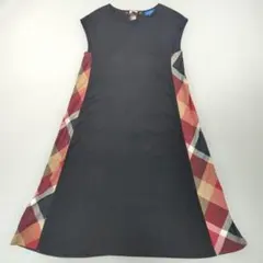 ブルーレーベルクレストブリッジ コンパクトクリアポンチワンピース Aライン