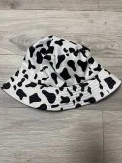 牛柄バケットハット